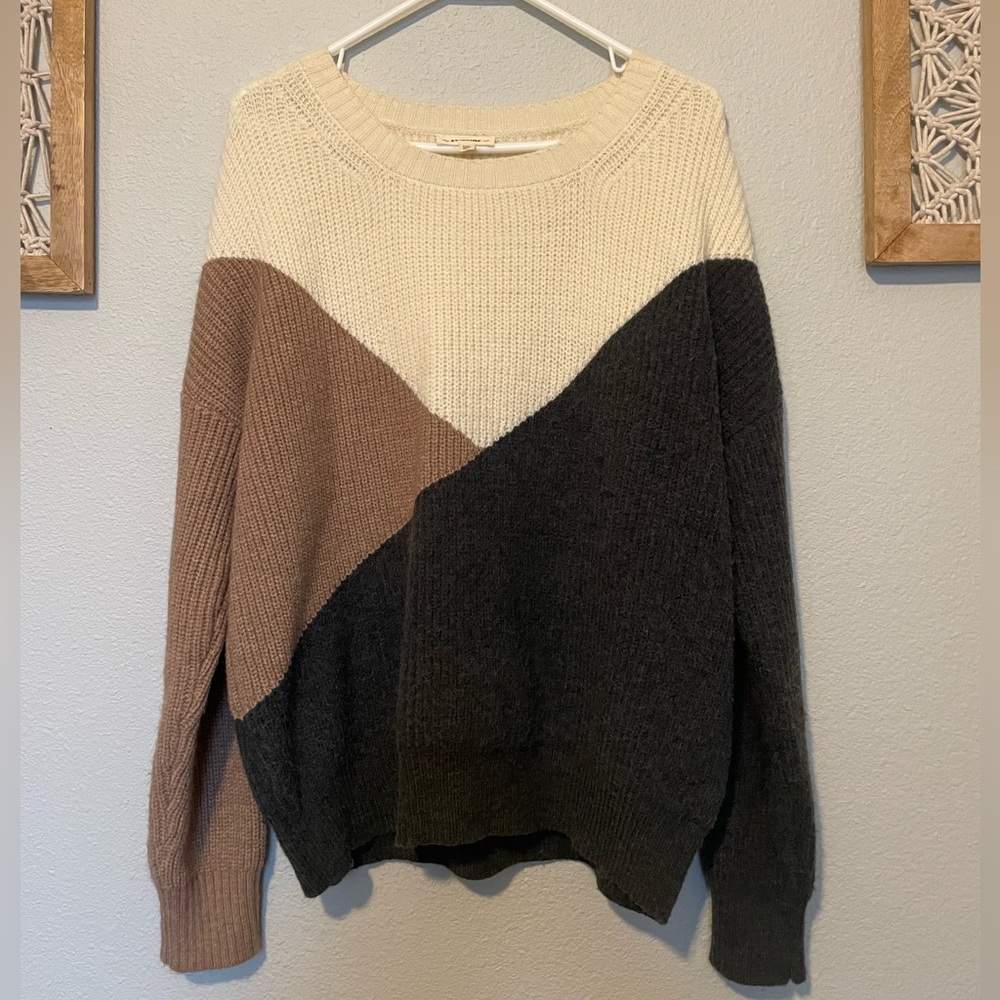 Color block Sweater